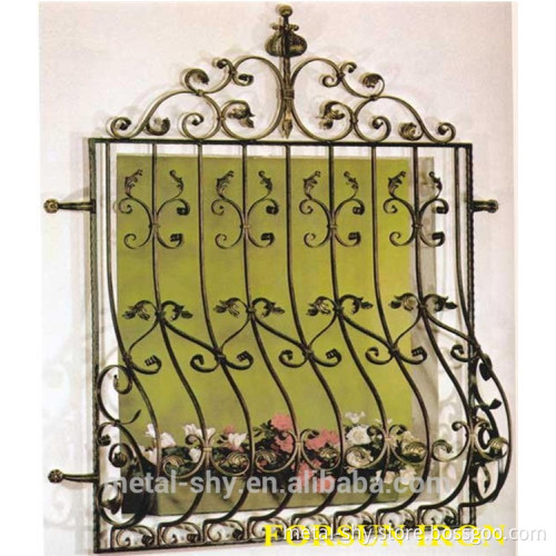 Metal art grill flower windows designs